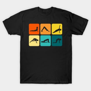 Retro Pilates - Pilates Lover - Pilates Poses T-Shirt